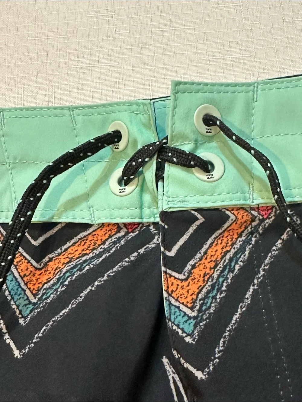 Billabong Recycler Sundays Airlite Board Shorts Men’s Size 34 Black & Mint